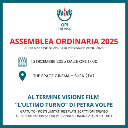ASSEMBLEA ORDINARIA DEGLI ISCRITTI 2025