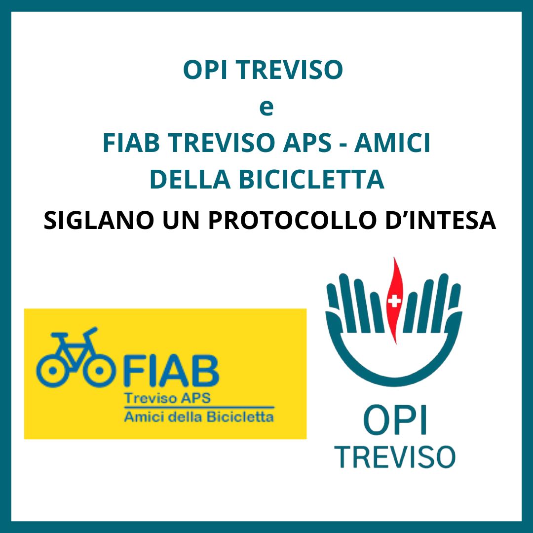 Opi Treviso e FIAB Treviso APS – Amici della bicicletta siglano un protocollo d’intesa