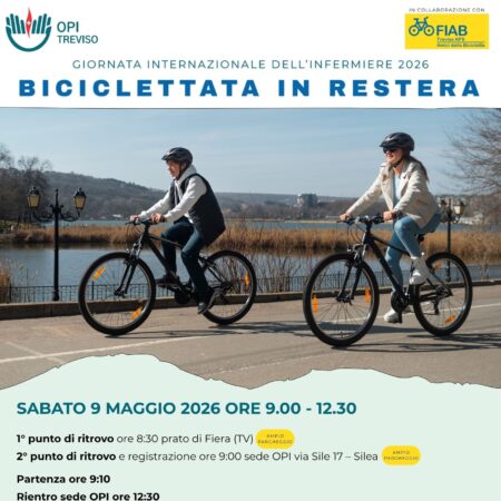 GIORNATA INTERNAZIONALE DELL’INFERMIERE 2026 – BICICLETTATA IN RESTERA