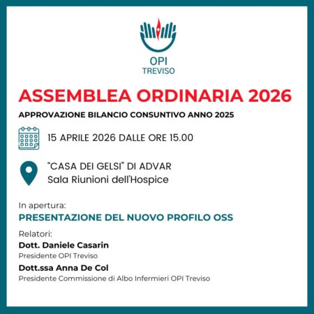 ASSEMBLEA ORDINARIA DEGLI ISCRITTI ANNO 2026
