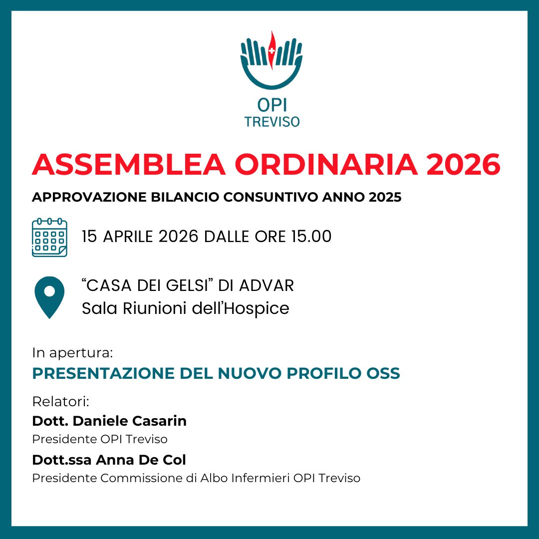 ASSEMBLEA ORDINARIA DEGLI ISCRITTI ANNO 2026