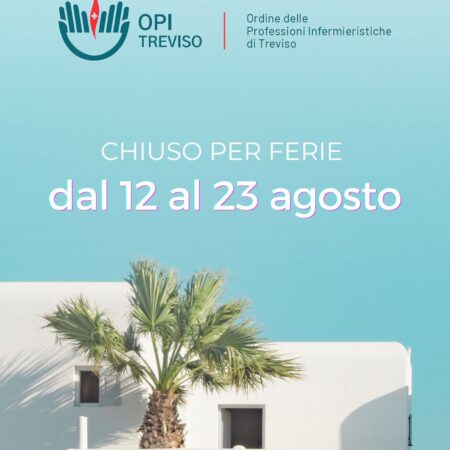 CHIUSO PER FERIE DAL 12 AL 23 AGOSTO