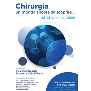 Congresso “CHIRURGIA, UN MONDO ANCORA DA SCOPRIRE…” 24-25 settembre 2026