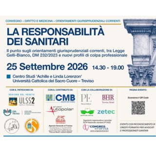 CONVEGNO – La responsabilità dei sanitari